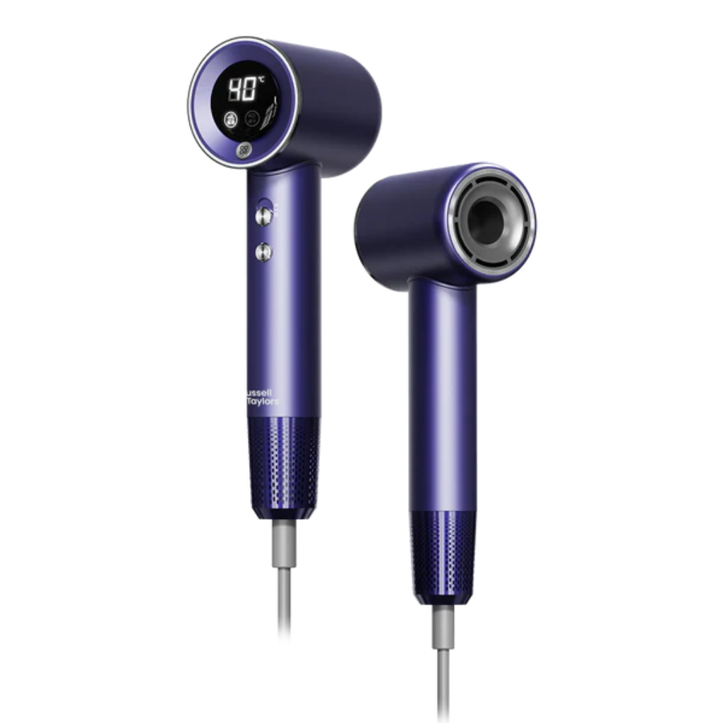 Russell Taylors High Speed Hair Dryer FREE 2 Styling Attachments