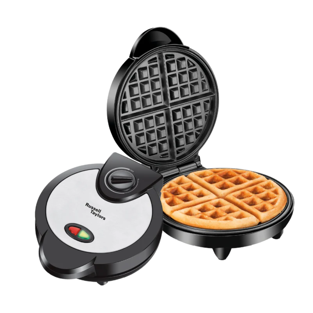 Russell Taylors Stainless Steel Belgian Waffle Maker Temperature Control