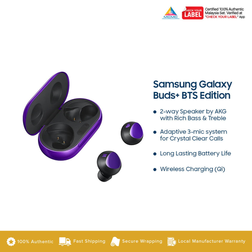 [00100608250879] Samsung Buds+ (BTS Edition) 720