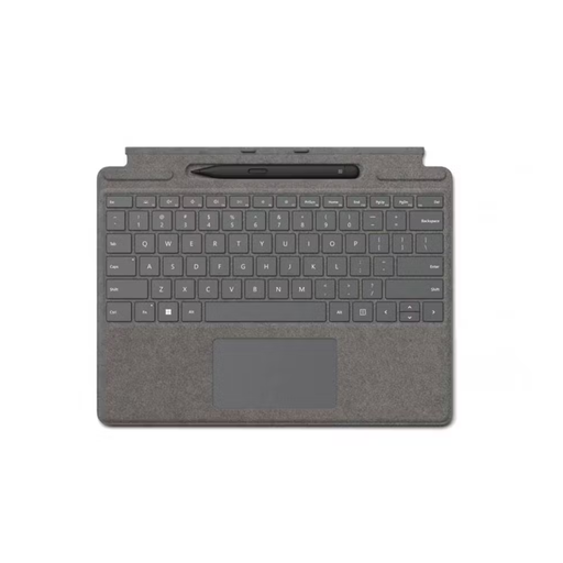 [00500208240497] Microsoft Surface Pro Signature Keyboard with Slim Pen 2 - Platinum